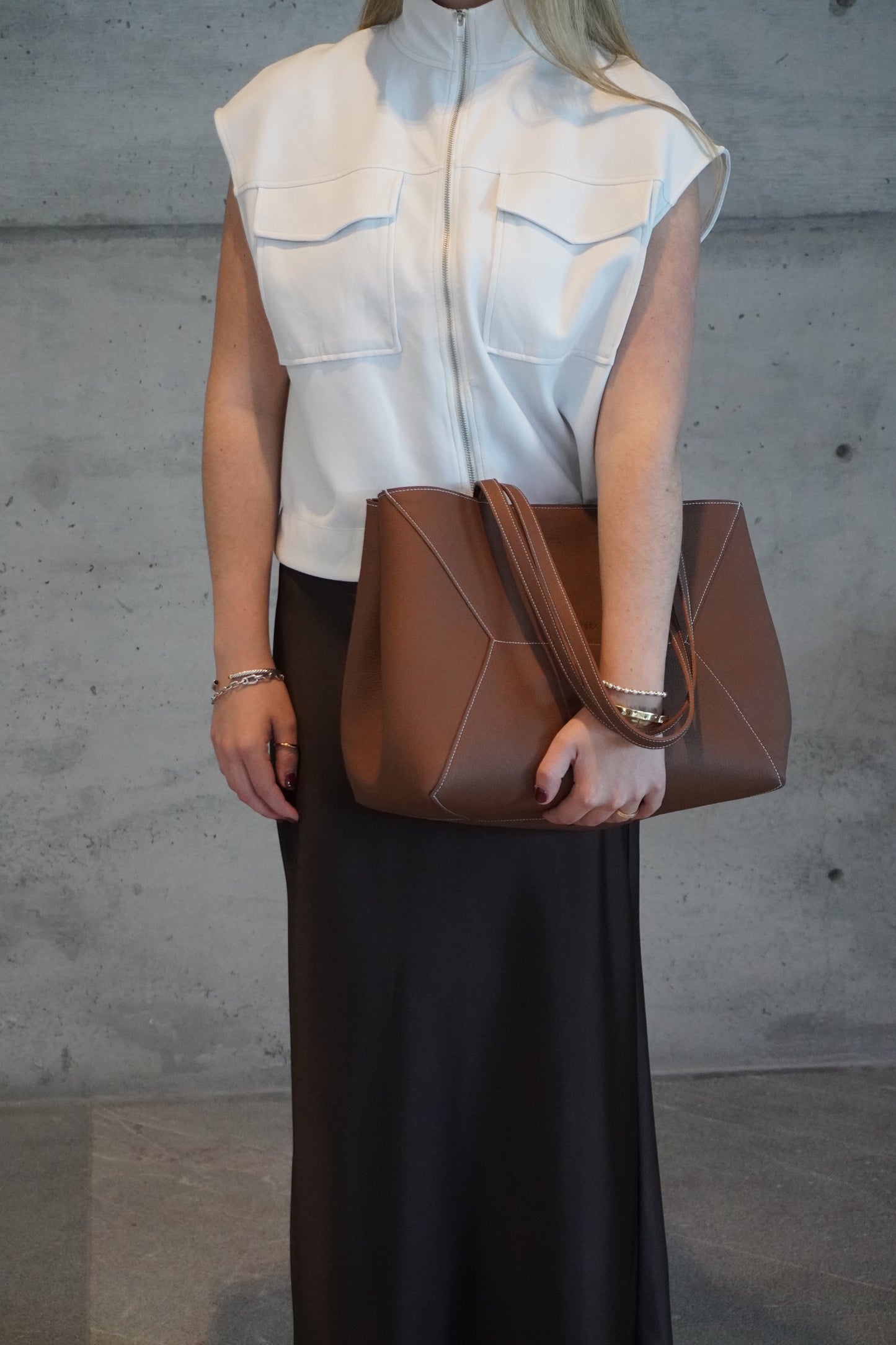 Trazzo Tote Bag Brandy