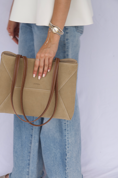 Mini Trazzo Tote Bag Sahara