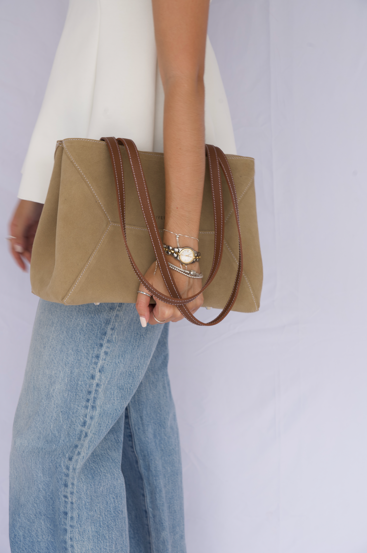 Mini Trazzo Tote Bag Sahara