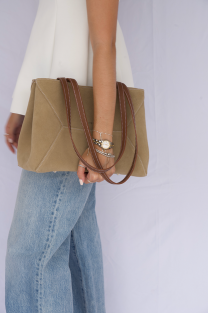 Mini Trazzo Tote Bag Sahara