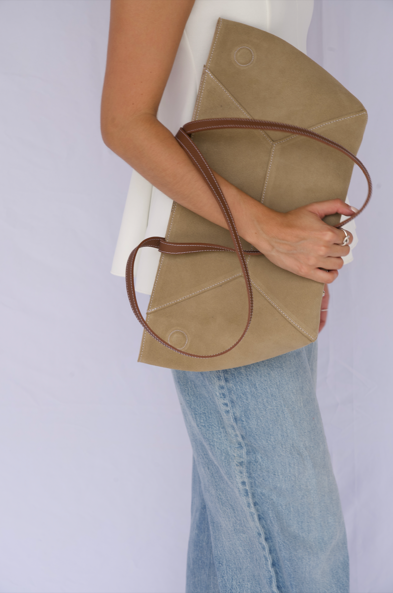 Mini Trazzo Tote Bag Sahara