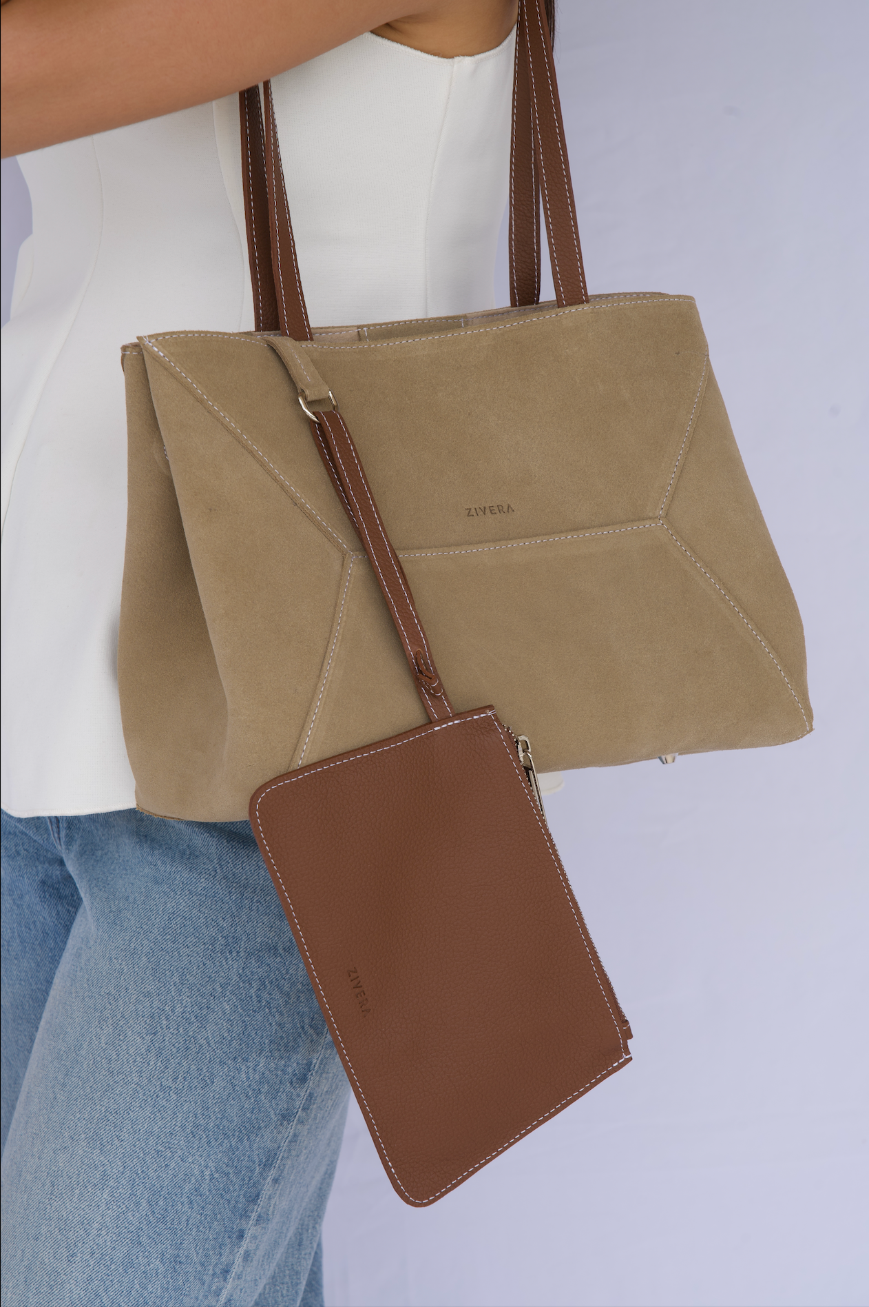 Mini Trazzo Tote Bag Sahara