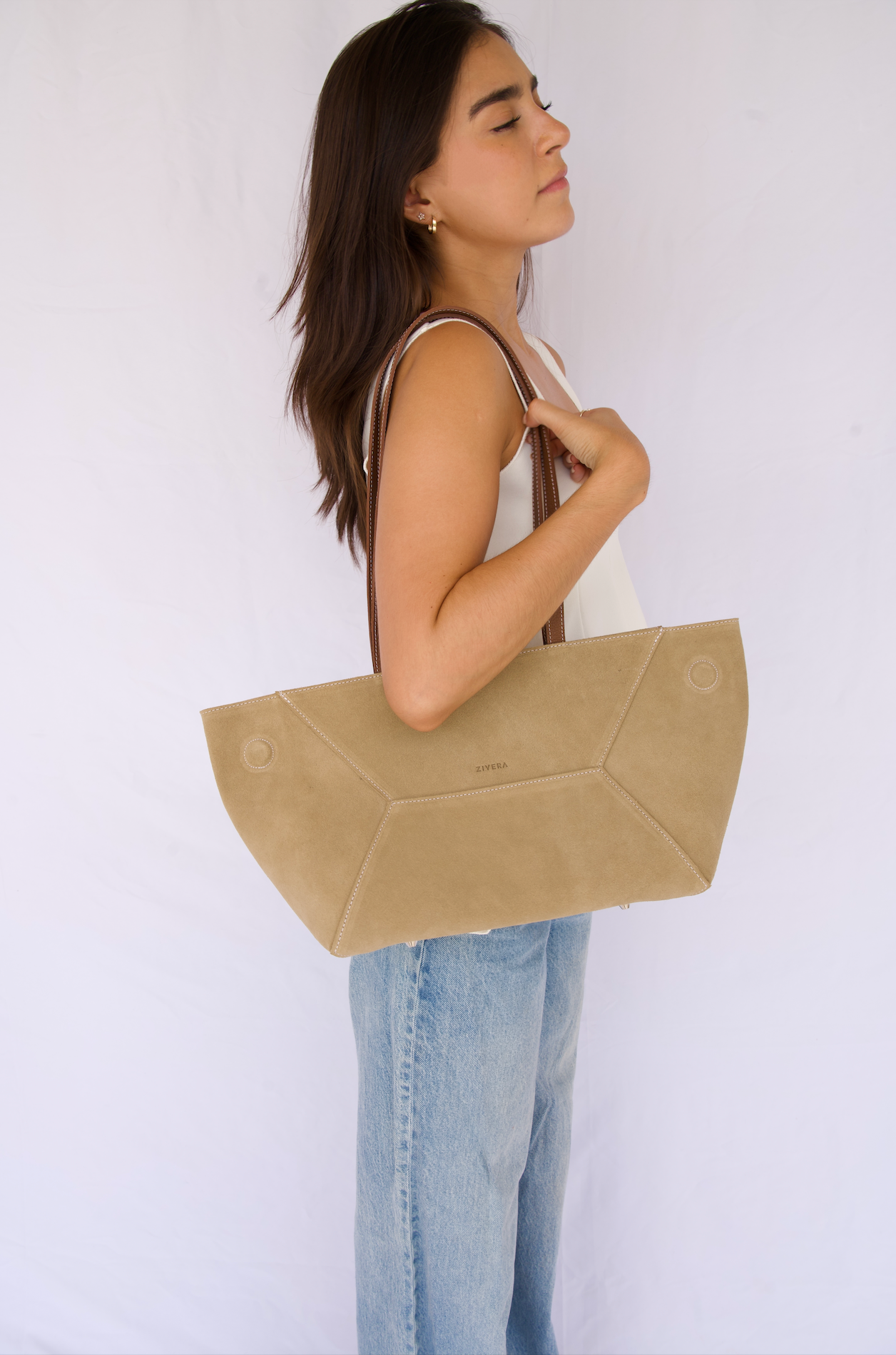 Mini Trazzo Tote Bag Sahara