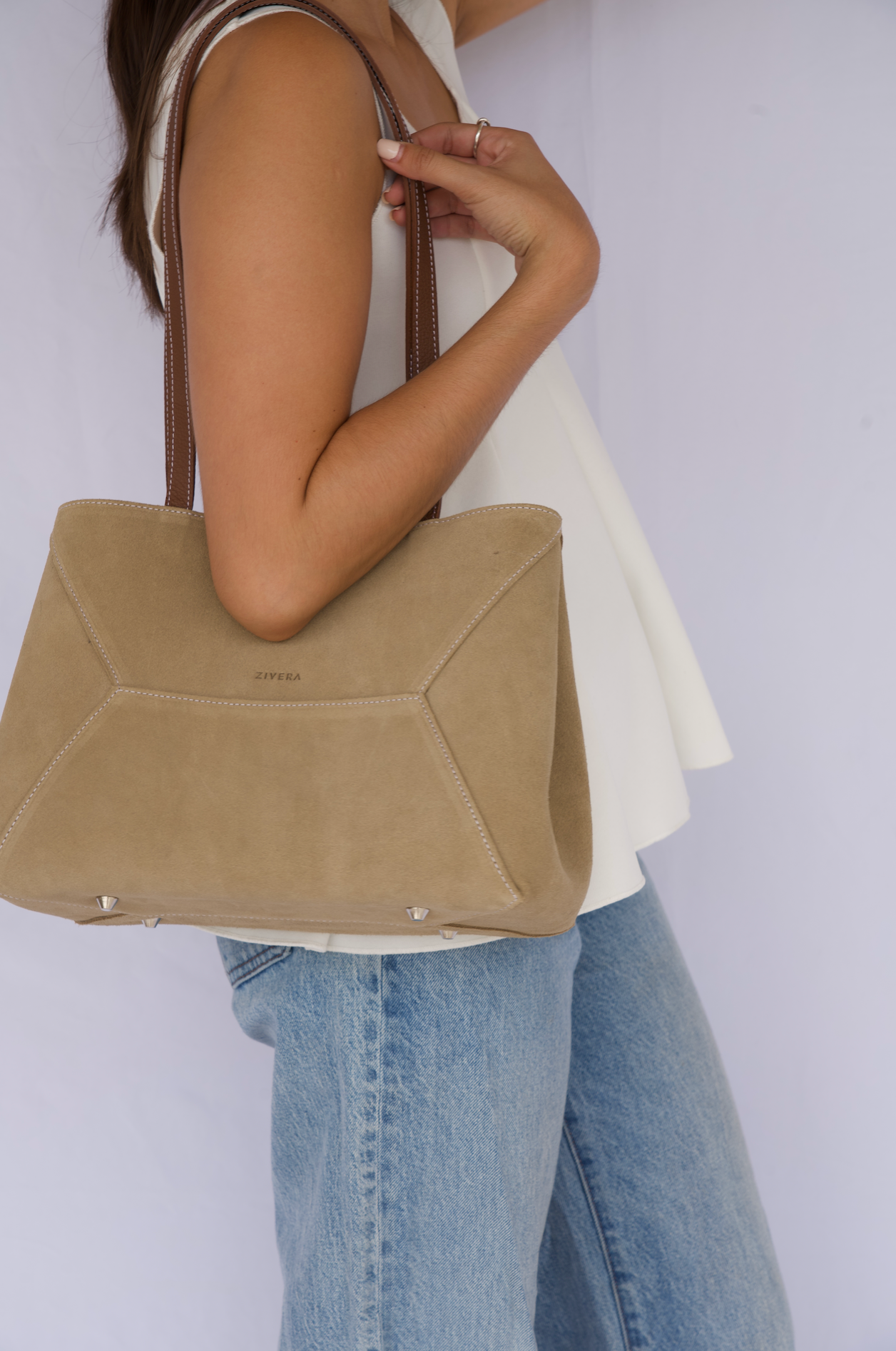 Mini Trazzo Tote Bag Sahara