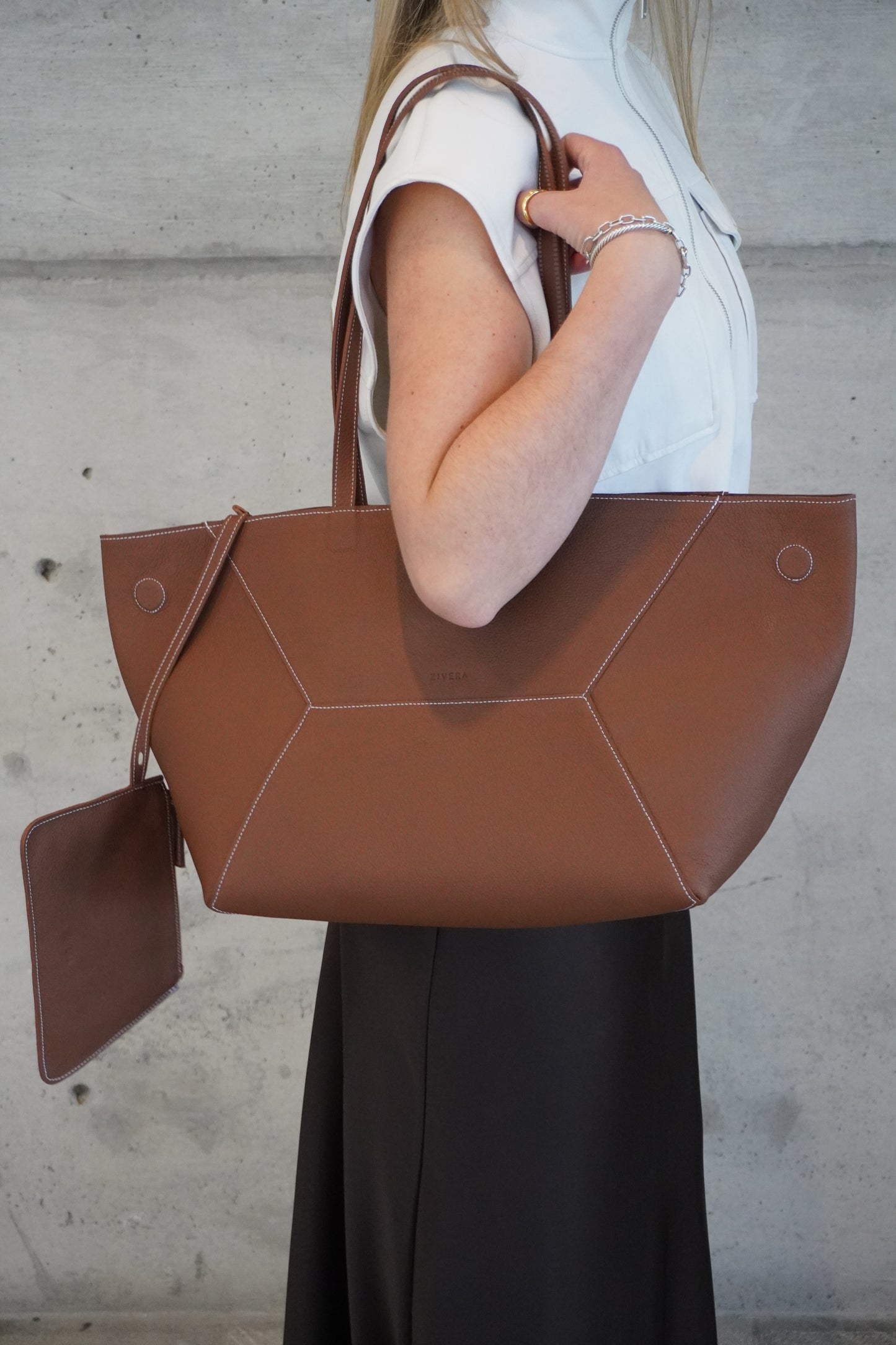 Trazzo Tote Bag Brandy