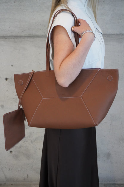 Trazzo Tote Bag Brandy