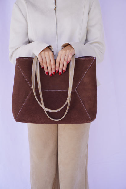 Trazzo Tote Bag Chocolate