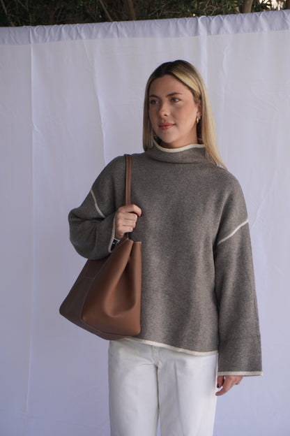 Trazzo Tote Bag Brandy
